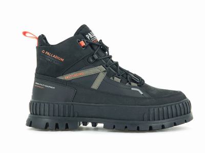 Zapatos Altas Palladium PALLASHOCK TRAVEL WP+ Hombre Negras | Costa Rica-92043